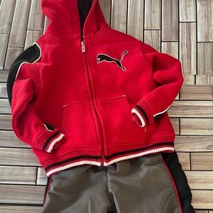Boys 3T Puma Jacket & Pants Bundle